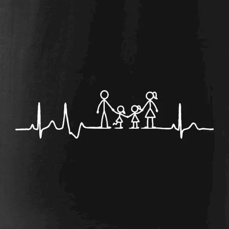 EKG rodina a dve dievčatá