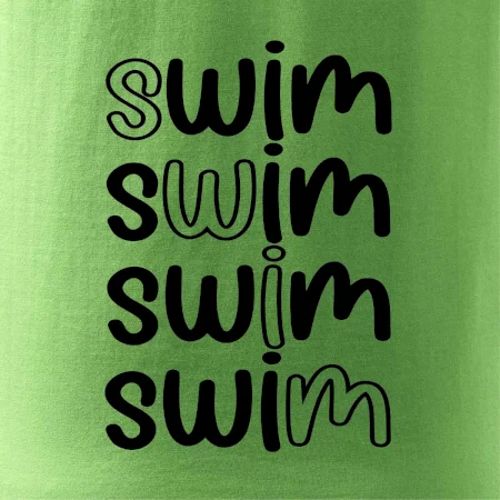 Swim nápis