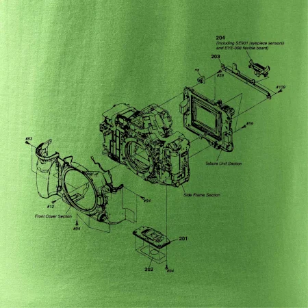 Nákres Digitálny fotoaparát