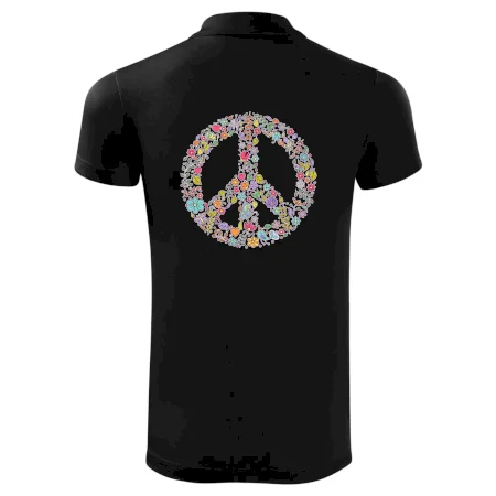 Peace symbol lístočky