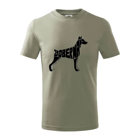 Dobermans - nápis v tele