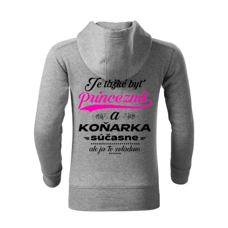 Je ťažké byť princezná koňarka