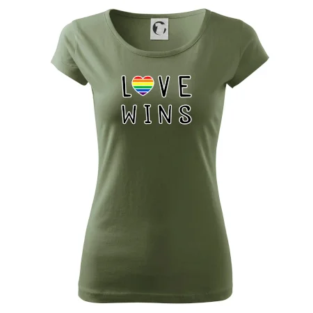 Love wins nápis
