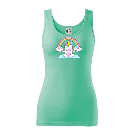 Yoga jednorožec - dúha