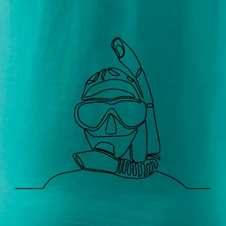 Potápač jedným ťahom