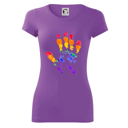 LGBT hand print