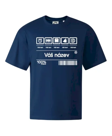 Čárový kód - Vlastní text