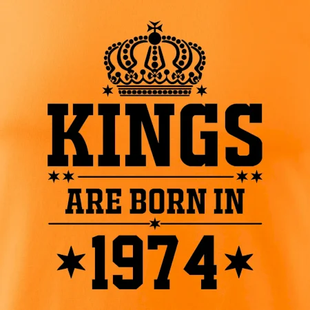Kings are born in 1974