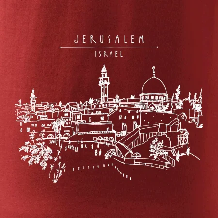 Kreslený Jeruzalem