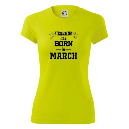 Legends are born in March
