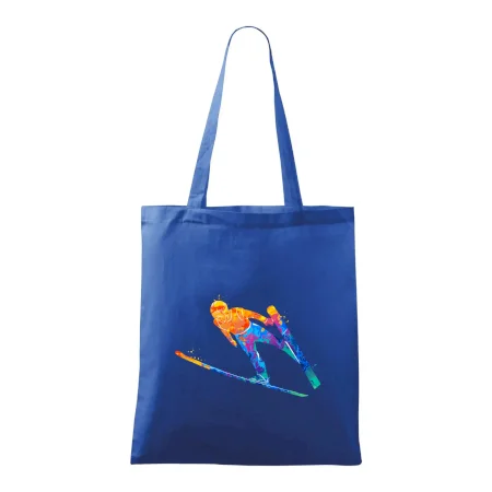 Skokan na lyžiach splash