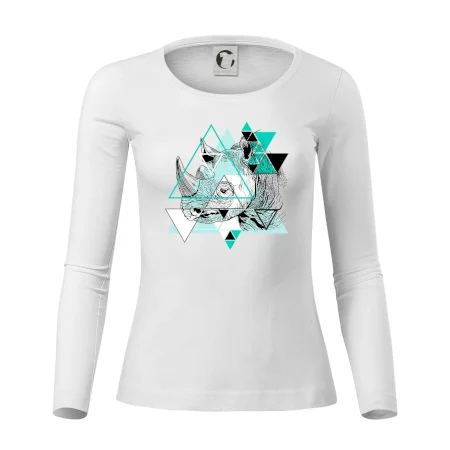 Biely nosorožec (Pecka design)