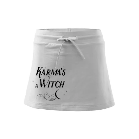 Karma's a Witch - nápis