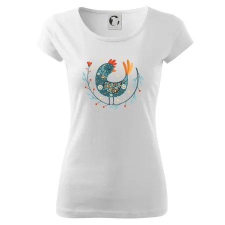 Folklór - sliepky s margarétkami