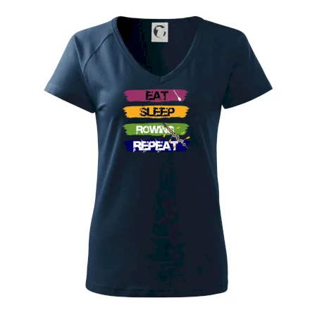 Eat sleep rowing repeat farebné