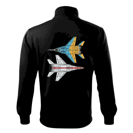 Mig 29 Fulcrum zo spoda a zo shora