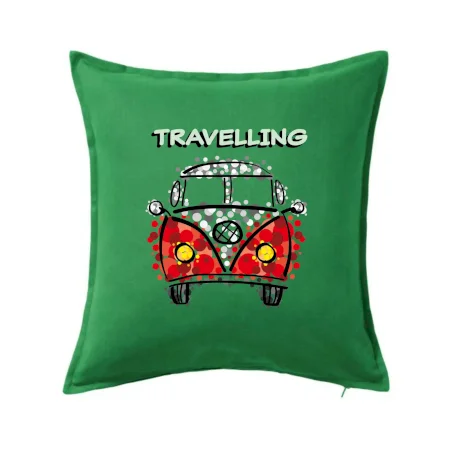 Traveling kreslené auto (lulu_art)