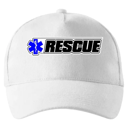Záchranár rescue kríž modrý