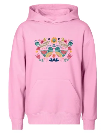 Folklór - dva farebné vtáčiky