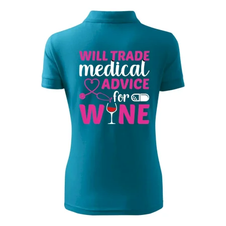 Will trade medical advice for wine