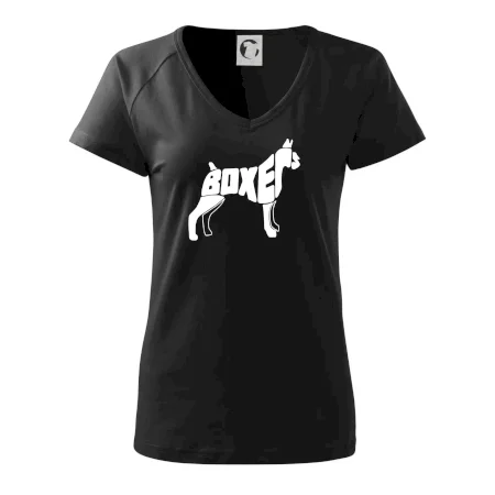 Boxer nápis v tele