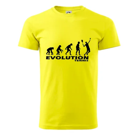 Evolúcia tenis chlapec