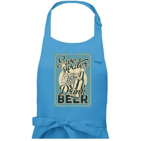 Save water drink beer poster