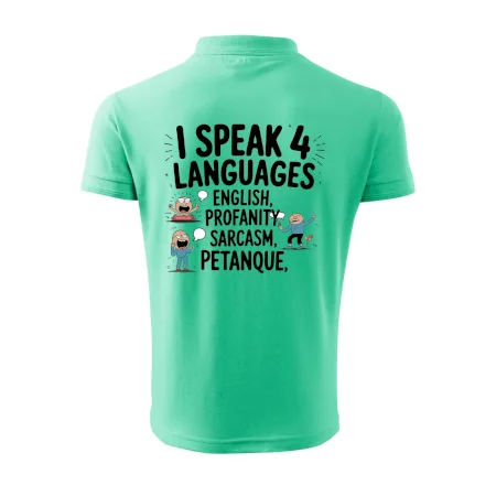 I speak 4 language - Petanque