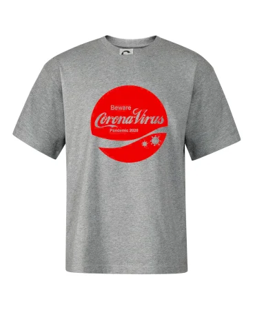 Corona virus pandemic logo