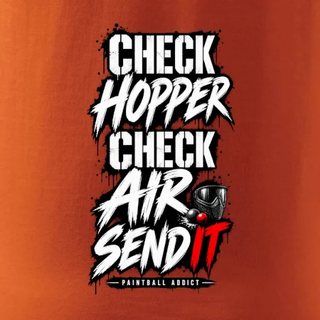 Kontrola zásobníka – Check Hopper Air paintball