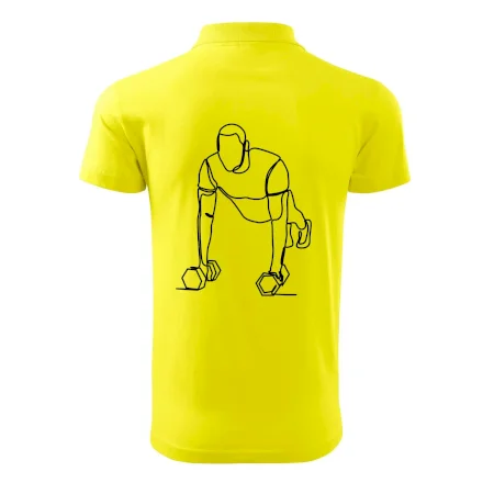 Tréner fitness jedným ťahom