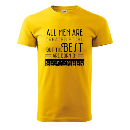 All men are created equal september