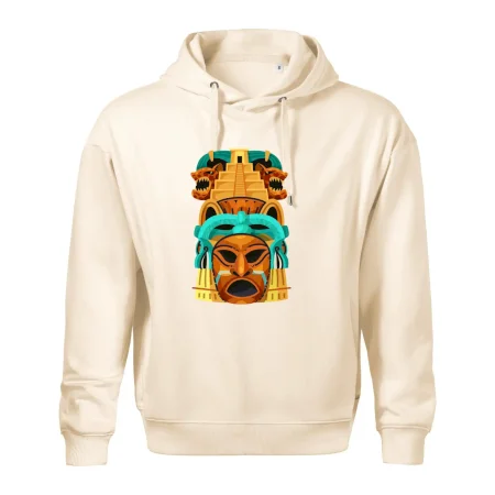 Mayová maska s pyramídou