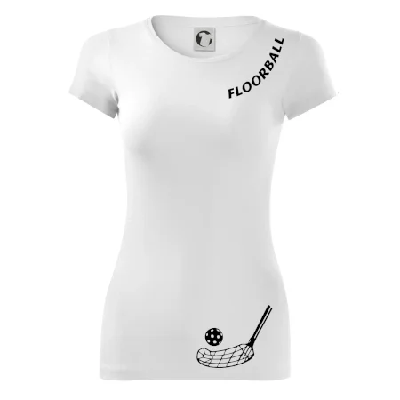 Floorball nápis šikmo