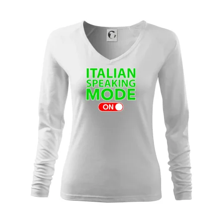 Italian speaking mode - ON