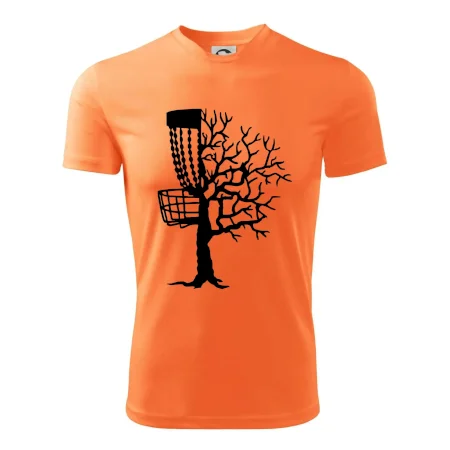Disc golf pozor strom