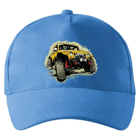 Žltý offroad s navijakom