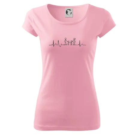 EKG rodina a dievča a chlapec