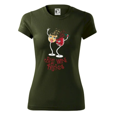 Best wine friends dancing (Pecka design)