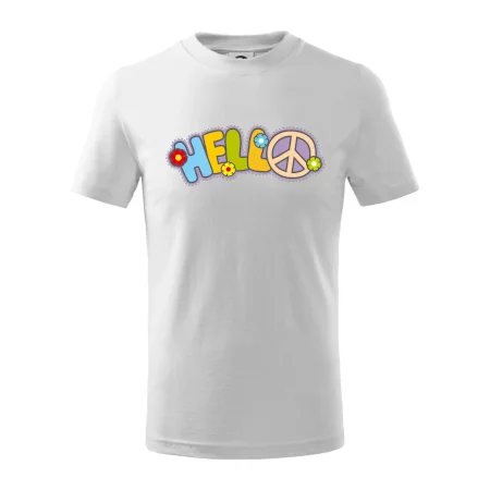 Hello hippie symbol