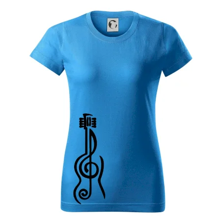 Husľový kľúč gitara