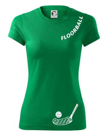 Floorball nápis šikmo
