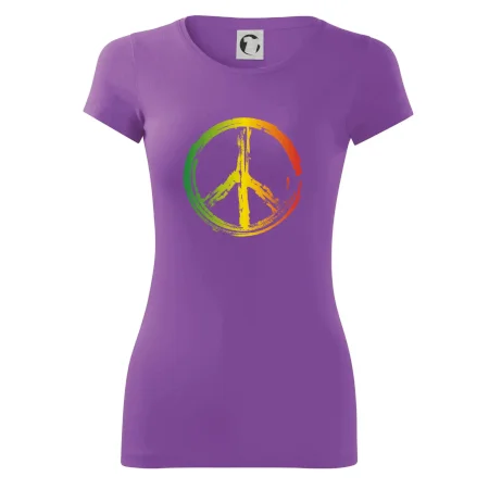 Peace symbol paint
