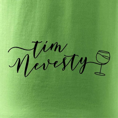 Tím nevesty červené víno