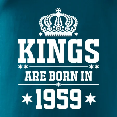 Kings are born in 1959