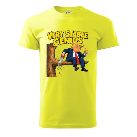 Donald Trump řeže vlastní větev Very stable genius