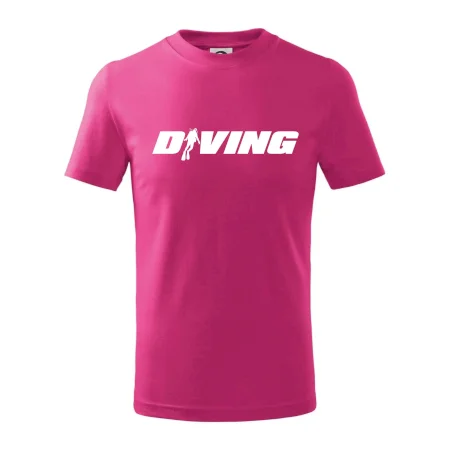 Diving nápis potápač