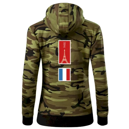 Paríž známka farebná