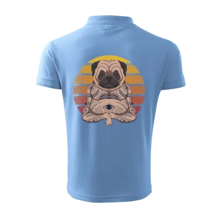Yoga meditace - pug
