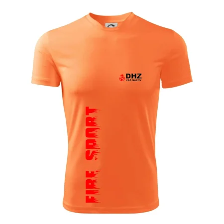 DHZ (oheň, firesport, názov sboru - vlastný nápis)